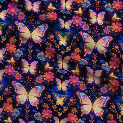 Luminous Wings Pattern 10 Minky Fabric