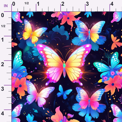 Luminous Wings Pattern 13 Minky Fabric