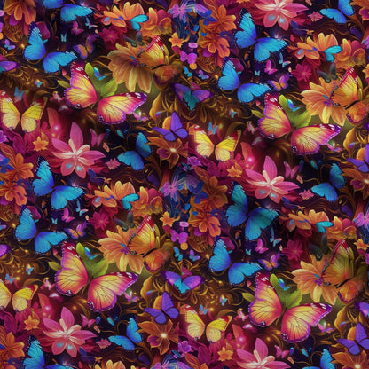 Luminous Wings Pattern 15 Minky Fabric