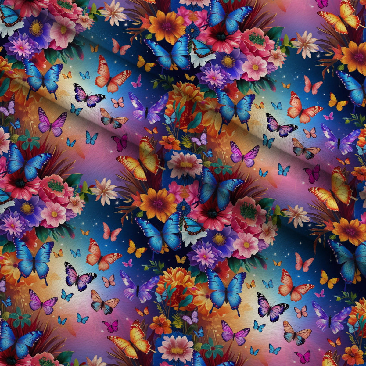 Luminous Wings Pattern 18 Minky Fabric