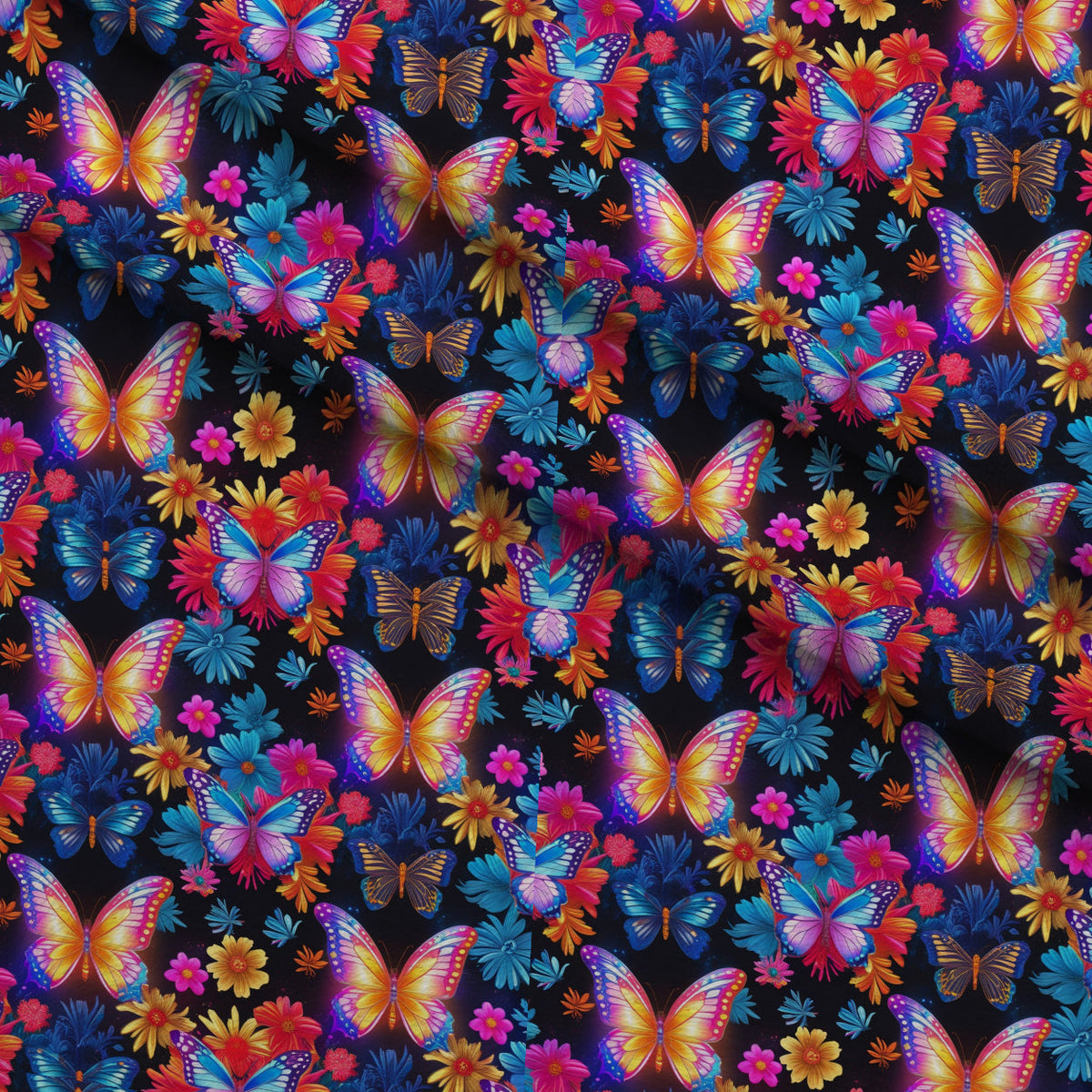 Luminous Wings Pattern 2 Minky Fabric