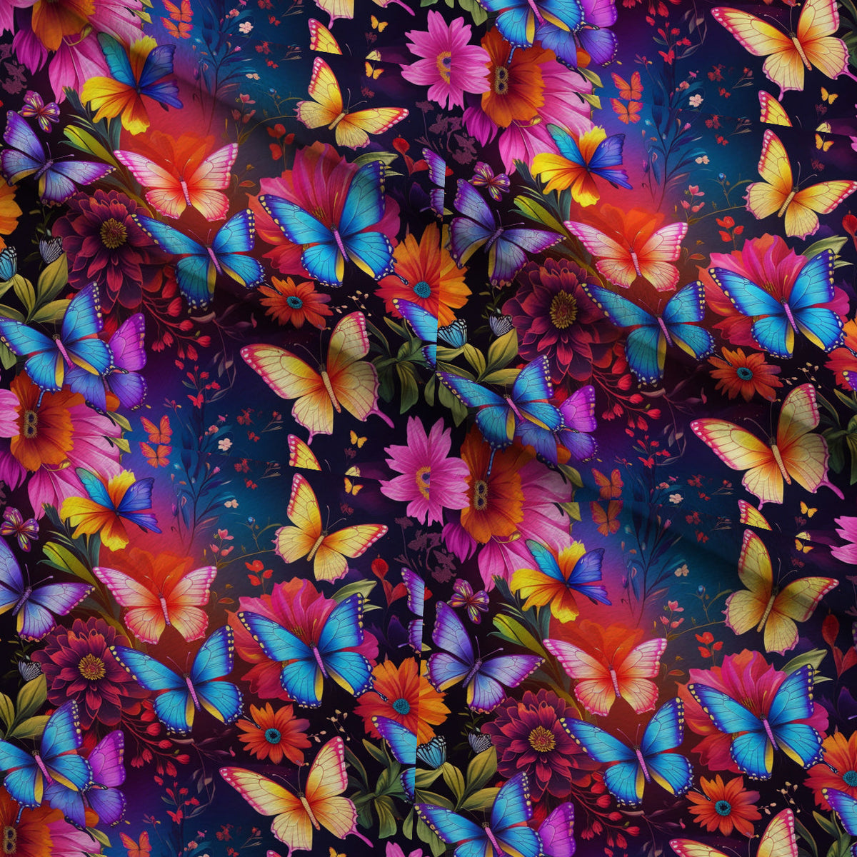 Luminous Wings Pattern 20 Minky Fabric