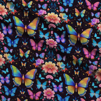 Luminous Wings Pattern 23 Minky Fabric