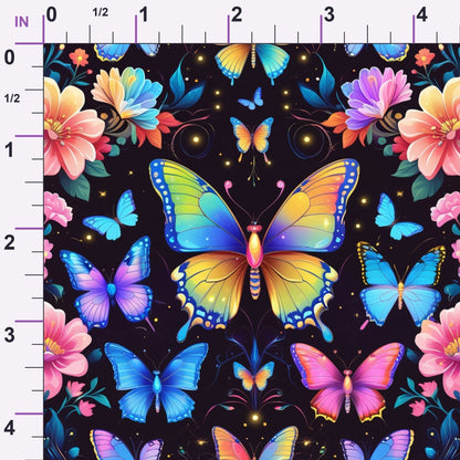 Luminous Wings Pattern 23 Minky Fabric