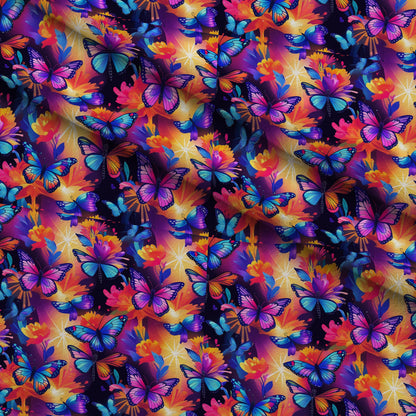 Luminous Wings Pattern 24 Minky Fabric