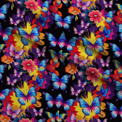 Luminous Wings Pattern 25 Minky Fabric