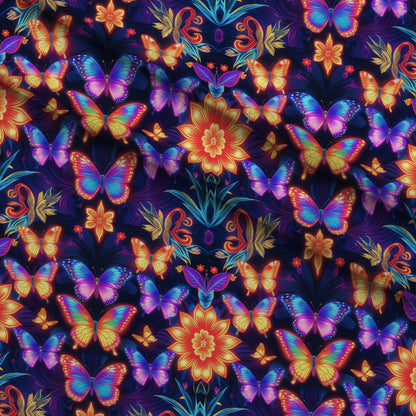 Luminous Wings Pattern 26 Minky Fabric
