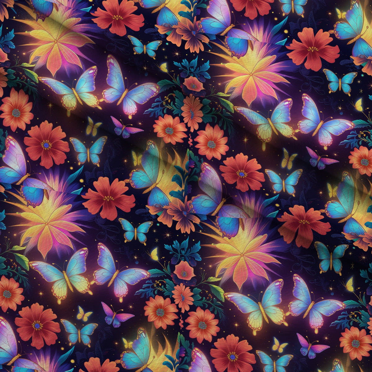 Luminous Wings Pattern 27 Minky Fabric