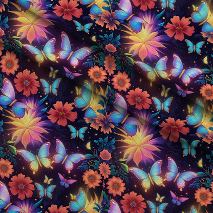 Luminous Wings Pattern 27 Minky Fabric