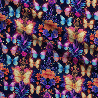 Luminous Wings Pattern 28 Minky Fabric