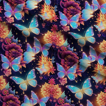 Luminous Wings Pattern 29 Minky Fabric