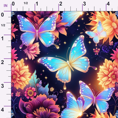 Luminous Wings Pattern 29 Minky Fabric