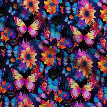 Luminous Wings Pattern 3 Minky Fabric