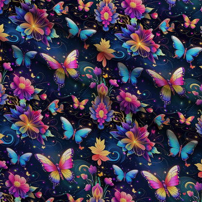 Luminous Wings Pattern 33 Minky Fabric
