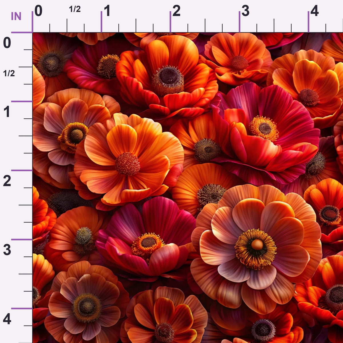 Lush Blooms Pattern 11 Minky Fabric