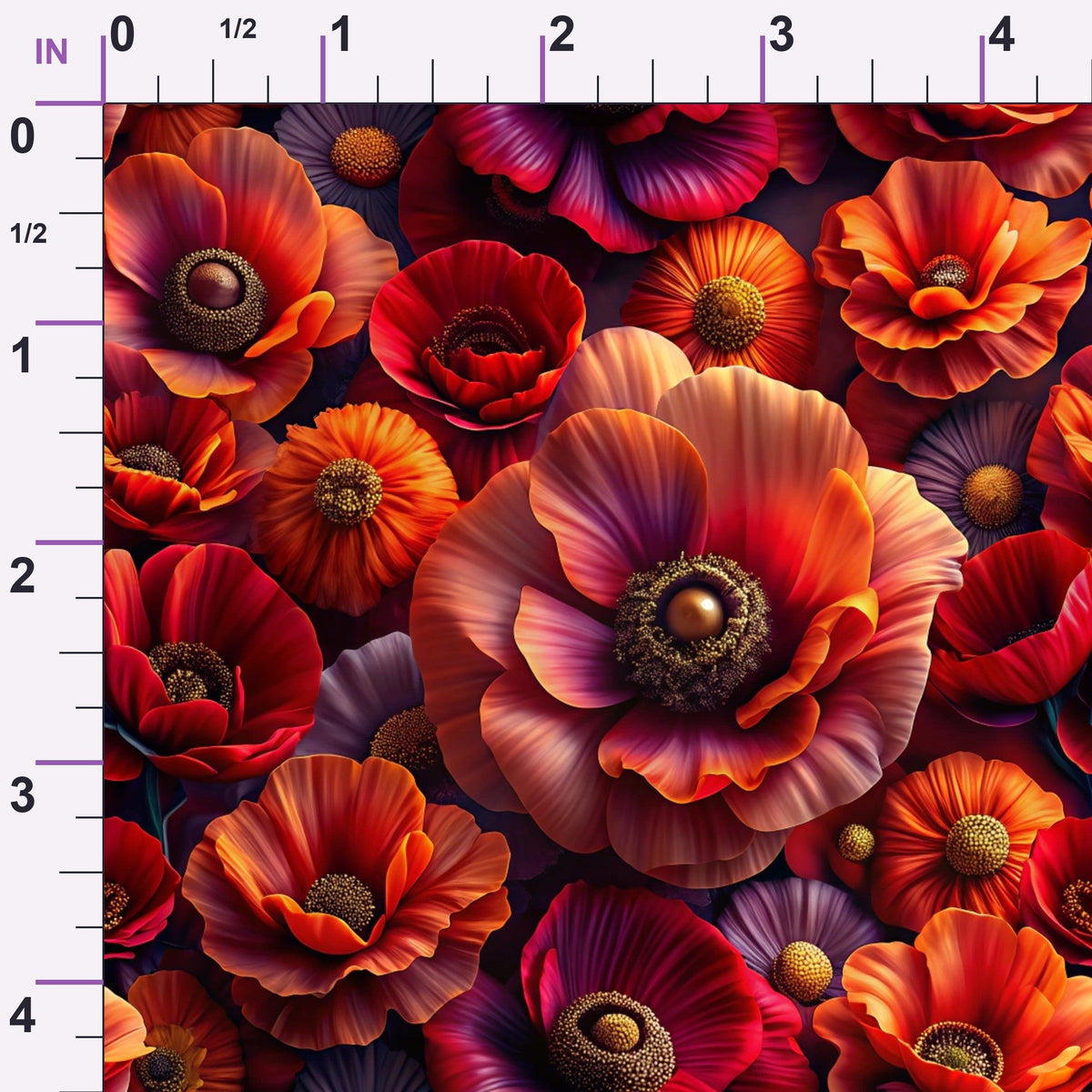 Lush Blooms Pattern 12 Minky Fabric