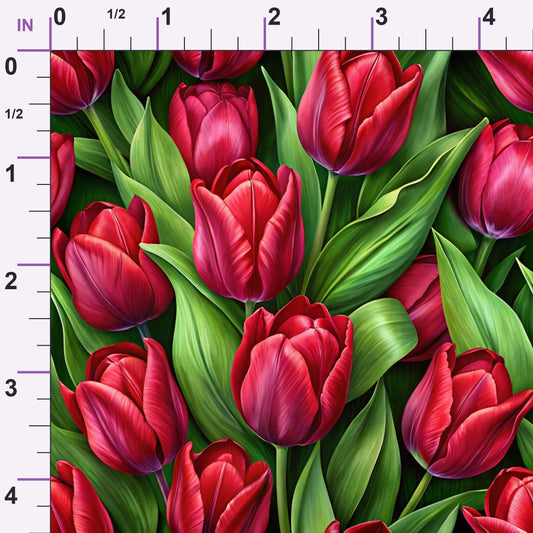 Lush Blooms Pattern 25 Minky Fabric