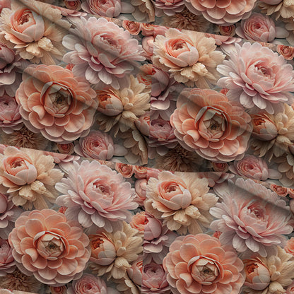 Lush Blooms Pattern 27 Minky Fabric