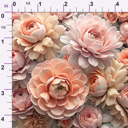 Lush Blooms Pattern 27 Minky Fabric