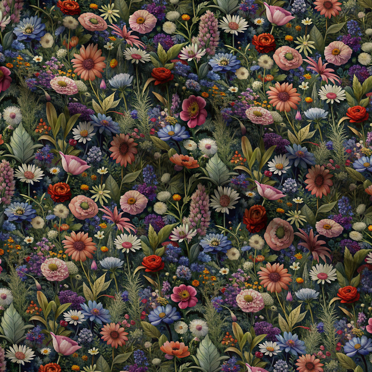 Lush Blooms Pattern 29 Minky Fabric