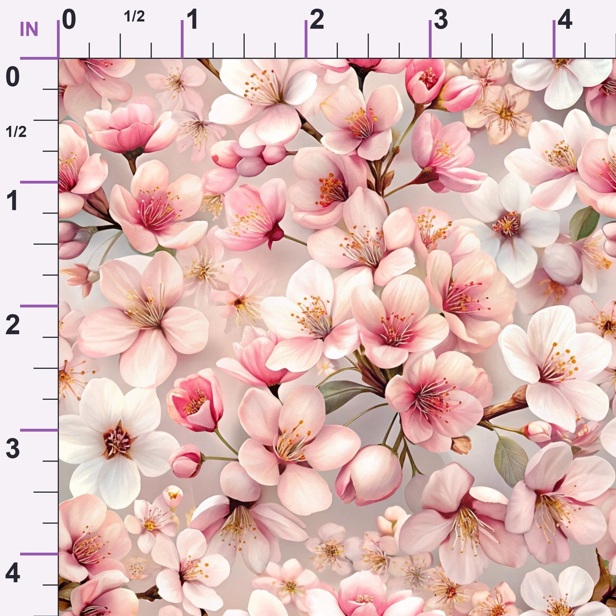 Lush Blooms Pattern 3 Minky Fabric