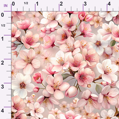 Lush Blooms Pattern 3 Minky Fabric