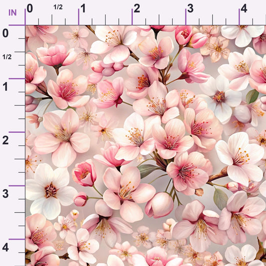 Lush Blooms Pattern 3 Minky Fabric