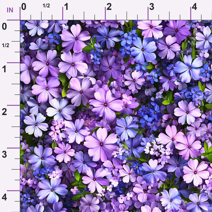Lush Blooms Pattern 39 Minky Fabric
