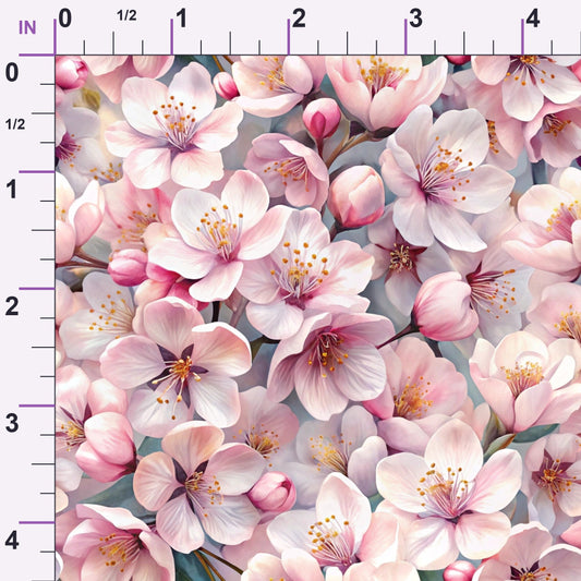 Lush Blooms Pattern 4 Minky Fabric