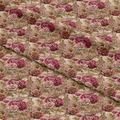 Baroque Florals Pattern 164 Quilting Cotton Fabric