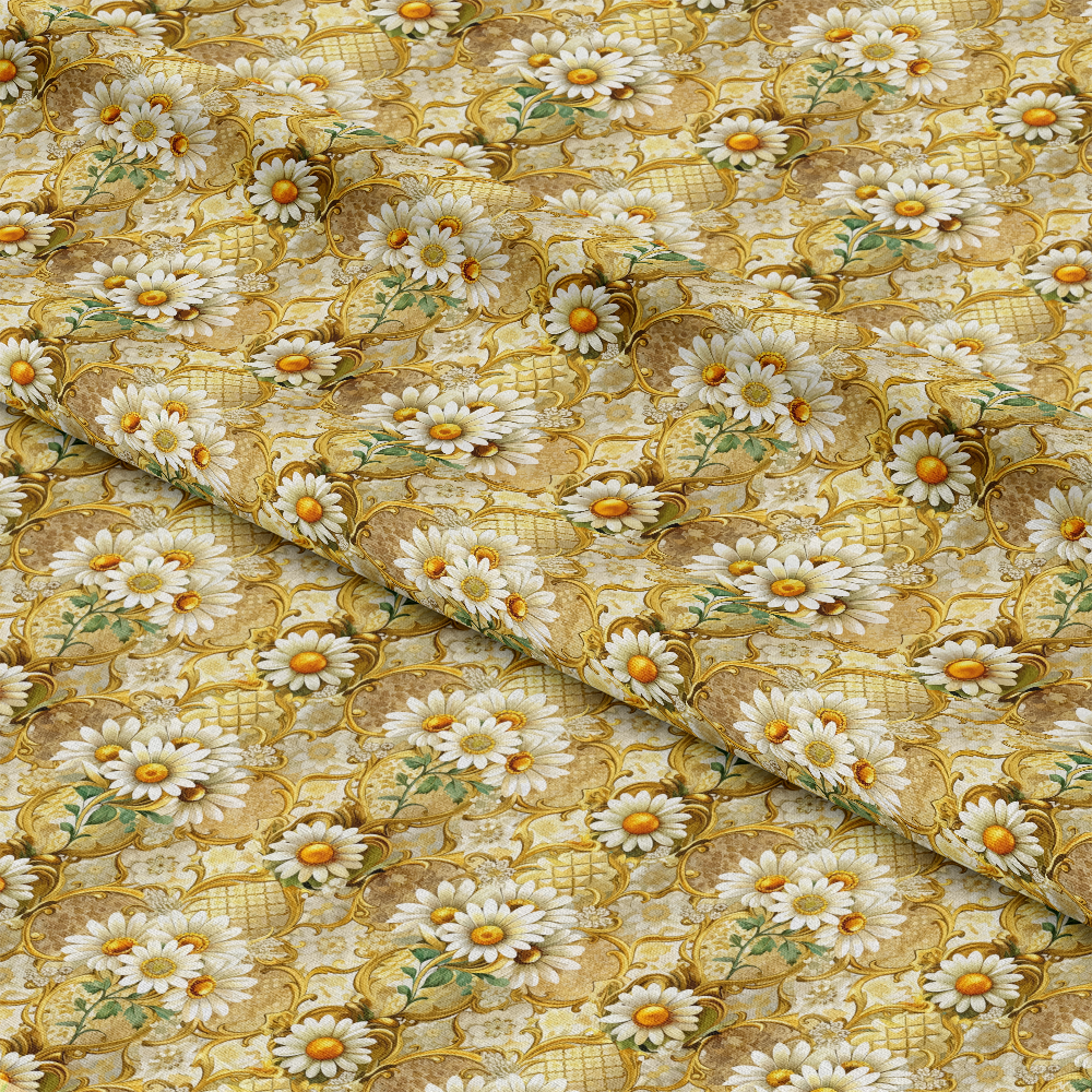 Baroque Florals Pattern 145 Quilting Cotton Fabric