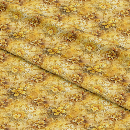 Baroque Florals Pattern 117 Quilting Cotton Fabric