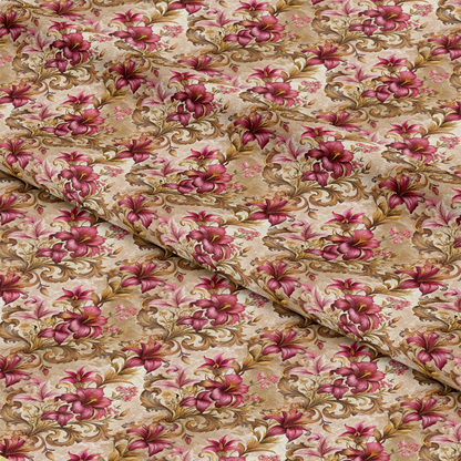 Baroque Florals Pattern 112 Quilting Cotton Fabric