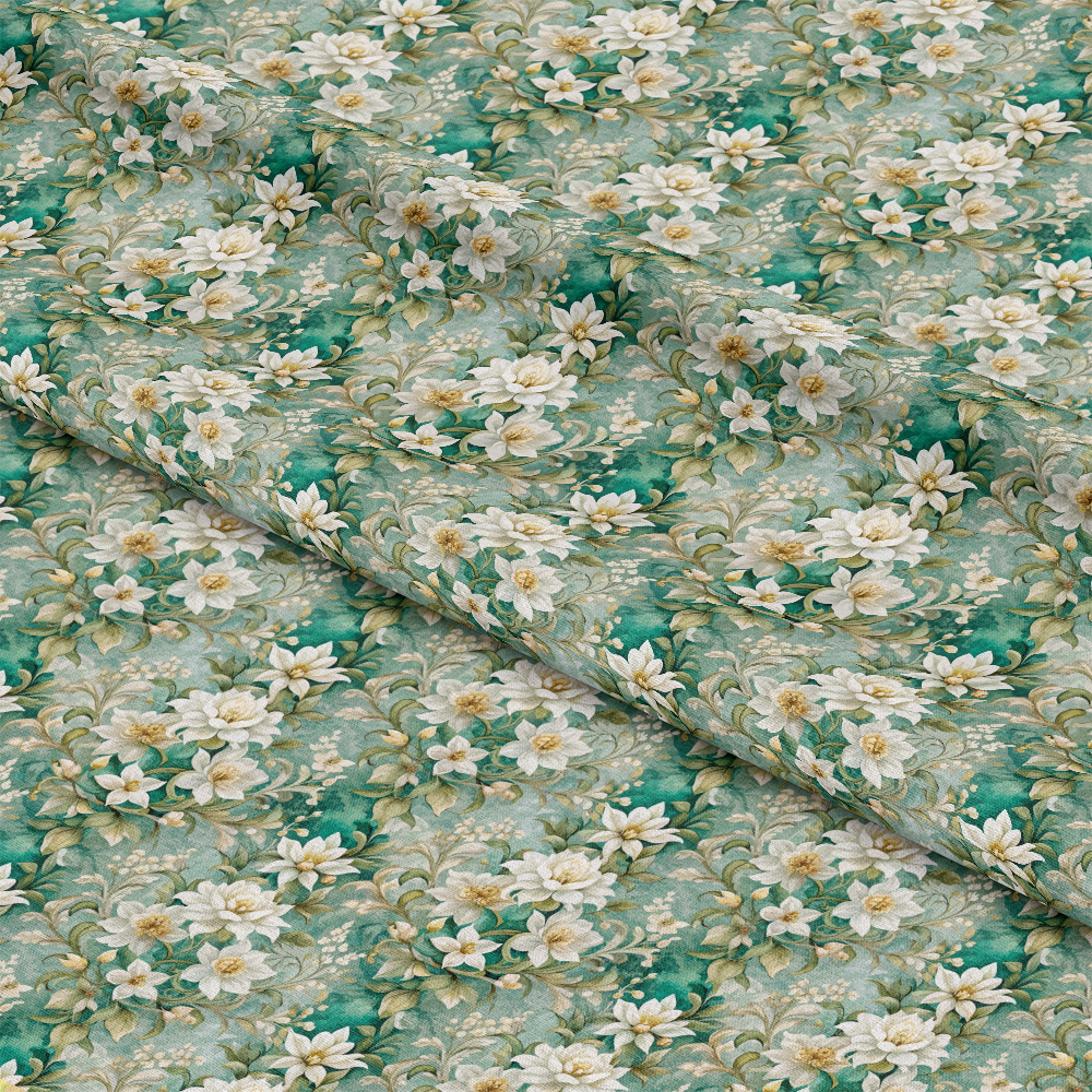 Baroque Florals Pattern 102 Quilting Cotton Fabric