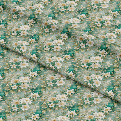 Baroque Florals Pattern 102 Quilting Cotton Fabric