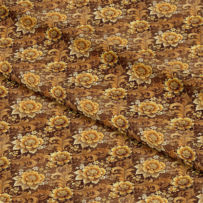 Baroque Florals Pattern 227 Quilting Cotton Fabric