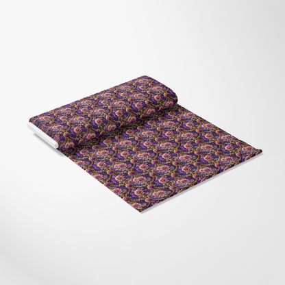Baroque Florals Pattern 3 Quilting Cotton Fabric