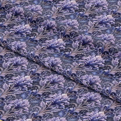 Baroque Florals Pattern 53 Quilting Cotton Fabric