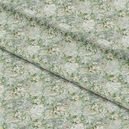 Baroque Florals Pattern 69 Quilting Cotton Fabric