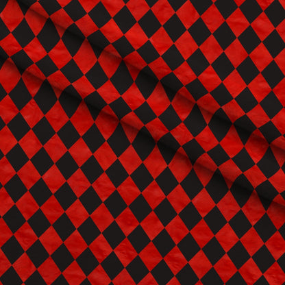 Mad Hatter Harlequin Pattern 10 Minky Fabric