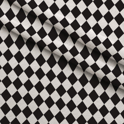 Mad Hatter Harlequin Pattern 11 Minky Fabric