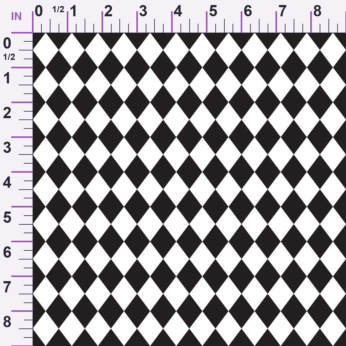 Mad Hatter Harlequin Pattern 11 Minky Fabric