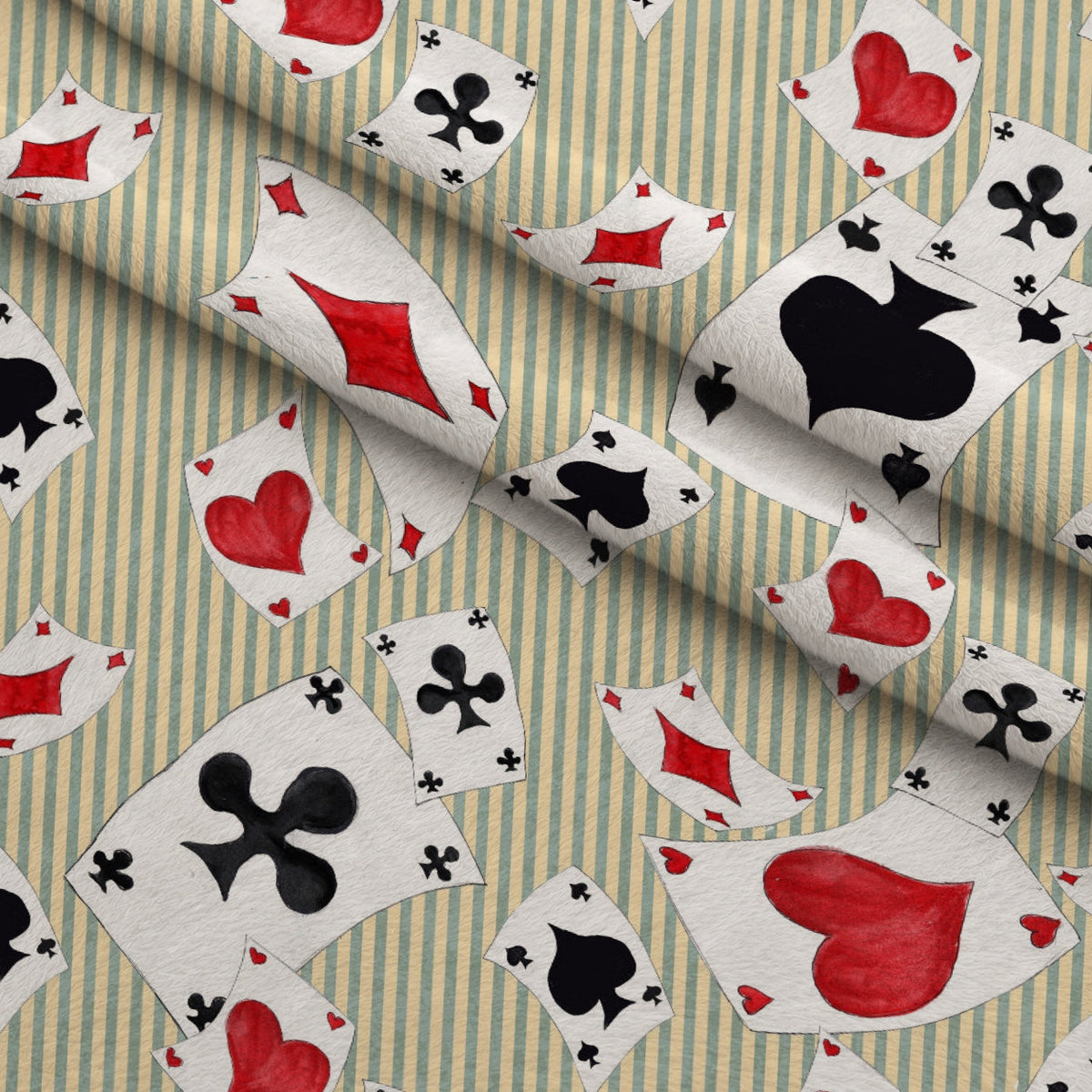Mad Hatter Harlequin Pattern 4 Minky Fabric
