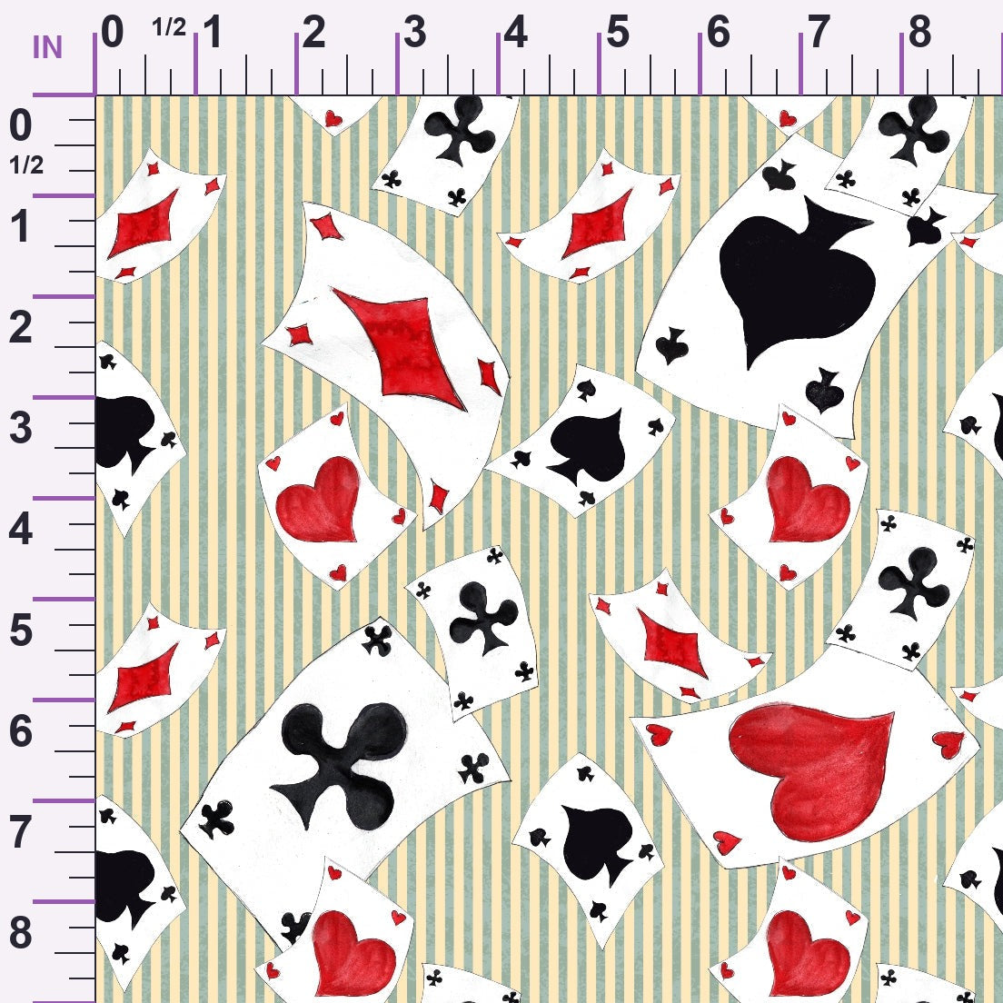 Mad Hatter Harlequin Pattern 4 Minky Fabric