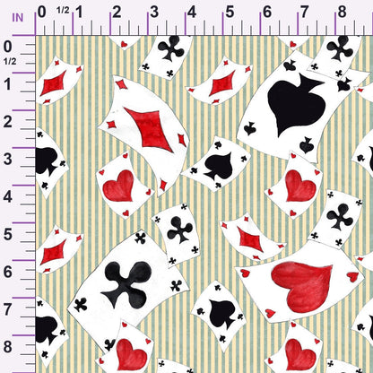Mad Hatter Harlequin Pattern 4 Minky Fabric