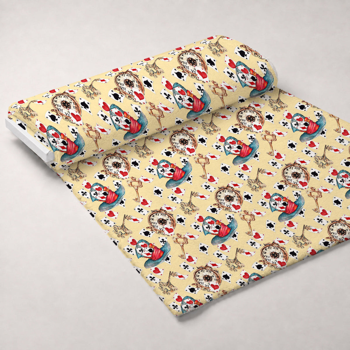 Mad Hatter Harlequin Pattern 9 Minky Fabric