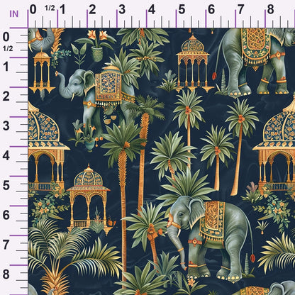 Maharaja Palace Pattern 1 Minky Fabric