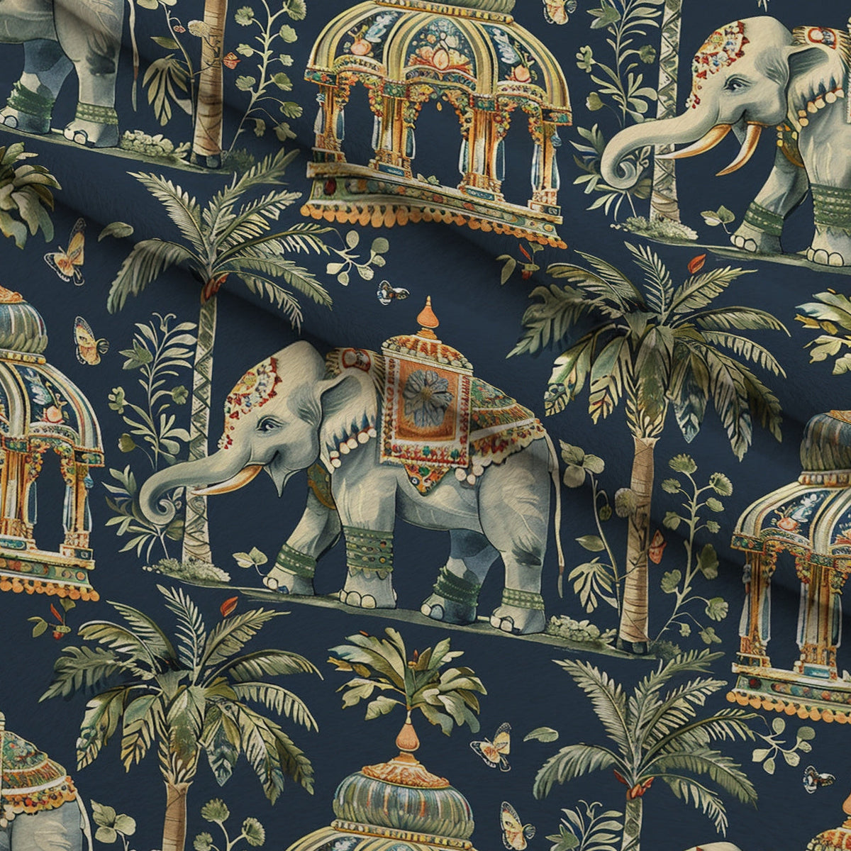 Maharaja Palace Pattern 2 Minky Fabric