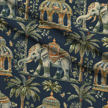 Maharaja Palace Pattern 2 Minky Fabric