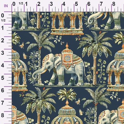 Maharaja Palace Pattern 2 Minky Fabric